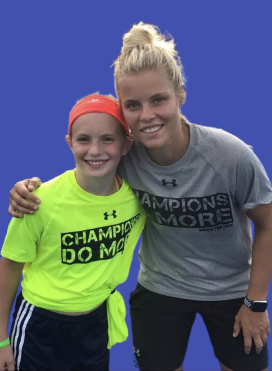KenzieCreviston's tweet photo. Throw Back Pic
Good Luck Today! @RachelDaly3 Beast Mode Soccer mantra Champions Do More @BeastModeSoccer Any day is a great day to play soccer! https://t.co/GG6PeDcD6x