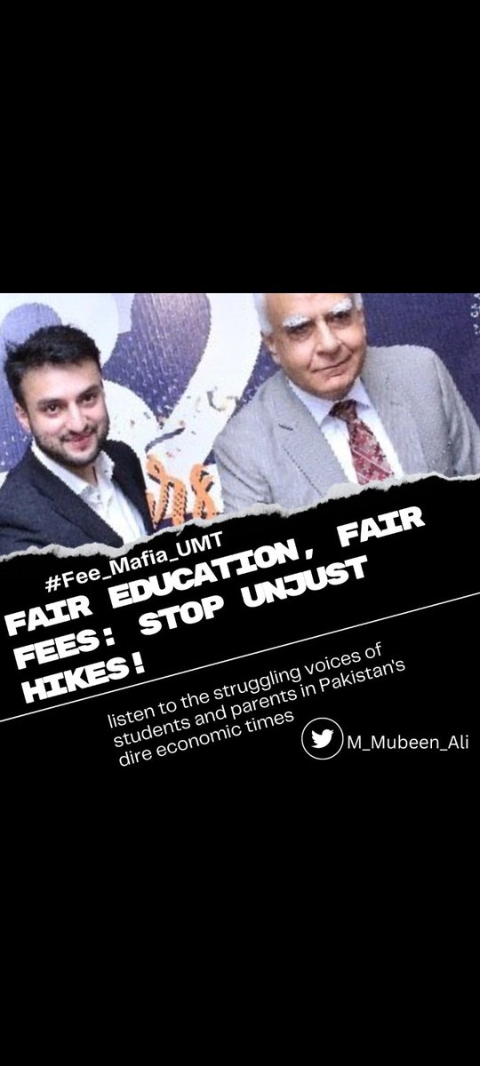 binteshabir2034's tweet photo. # Fees_Mafia_UMT https://t.co/fjIYeOUXlv