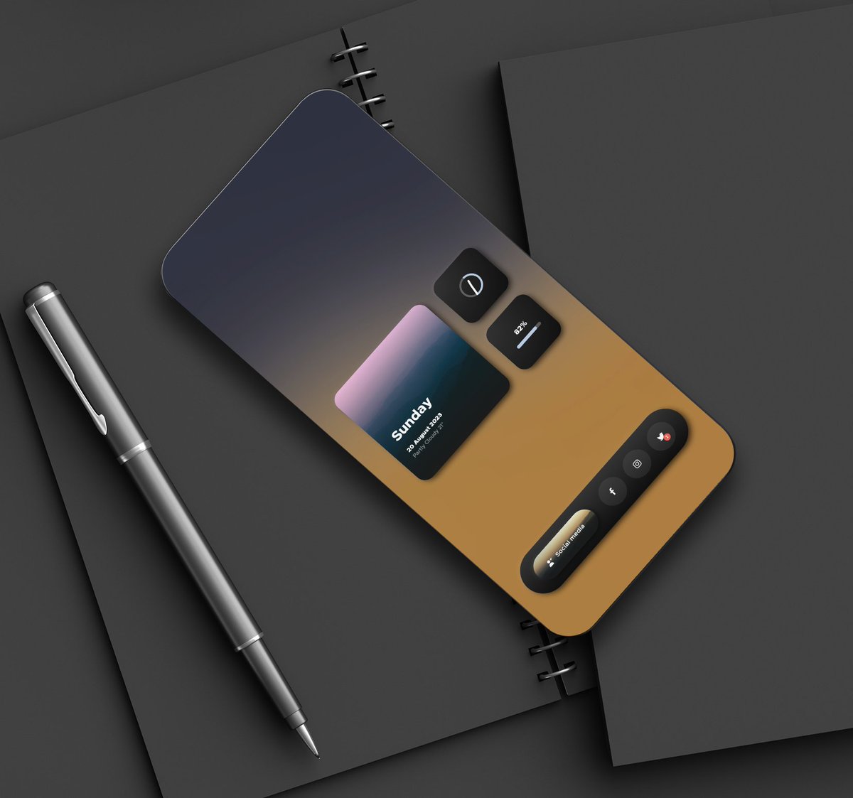 thgr34td4n3's tweet photo. Sunday on android 😎
#android13
#withnova
#op9
• wallpaper @noir_arts
• template @andro_idfans
• #Mintie kwgt widget by @21MaRcO12 for the rest https://t.co/Gu5DZYE9vf