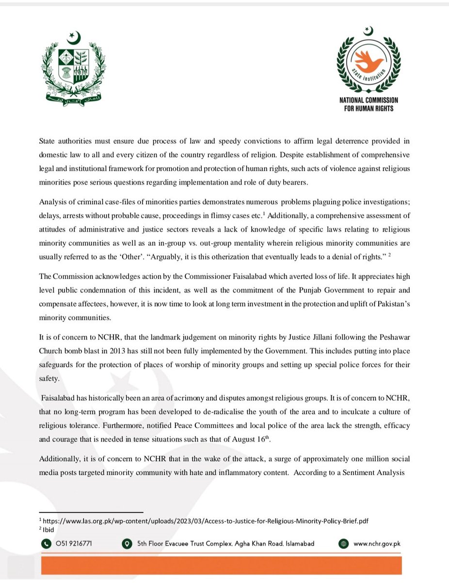 National Commission for Human Rights tweet media