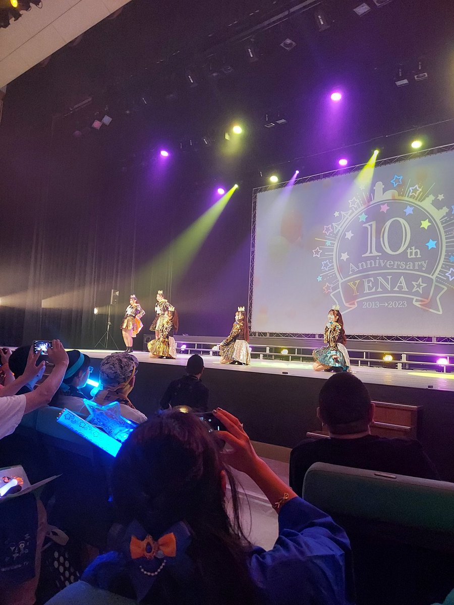 vm_hlb's tweet photo. 本日のＹＥＮＡ☆ファイナルステージのセトリ
１言えないよ
メンバー紹介
２ピップウィッピー
３明石の星
４チャーミングチャーミング
５ニューストーリー
６スターライト
ＹＥＮＡ☆からイダパンからのお手紙
ＹＥＮＡ☆のメルとケイナの漫才
７フライハイ
８時計仕掛けのブルレスカ https://t.co/8frAOLVJUG