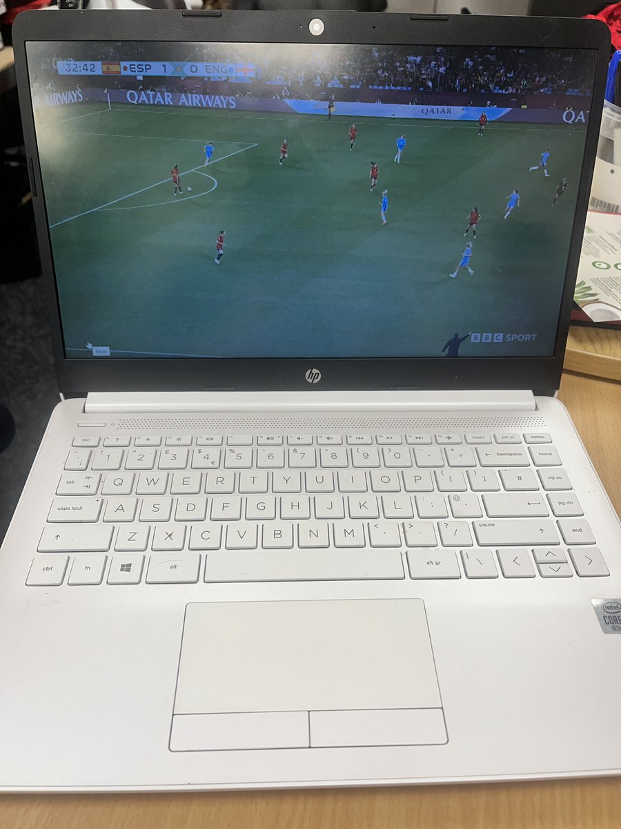 Working but still watching - we can turn this around! #comeonengland #lionesses