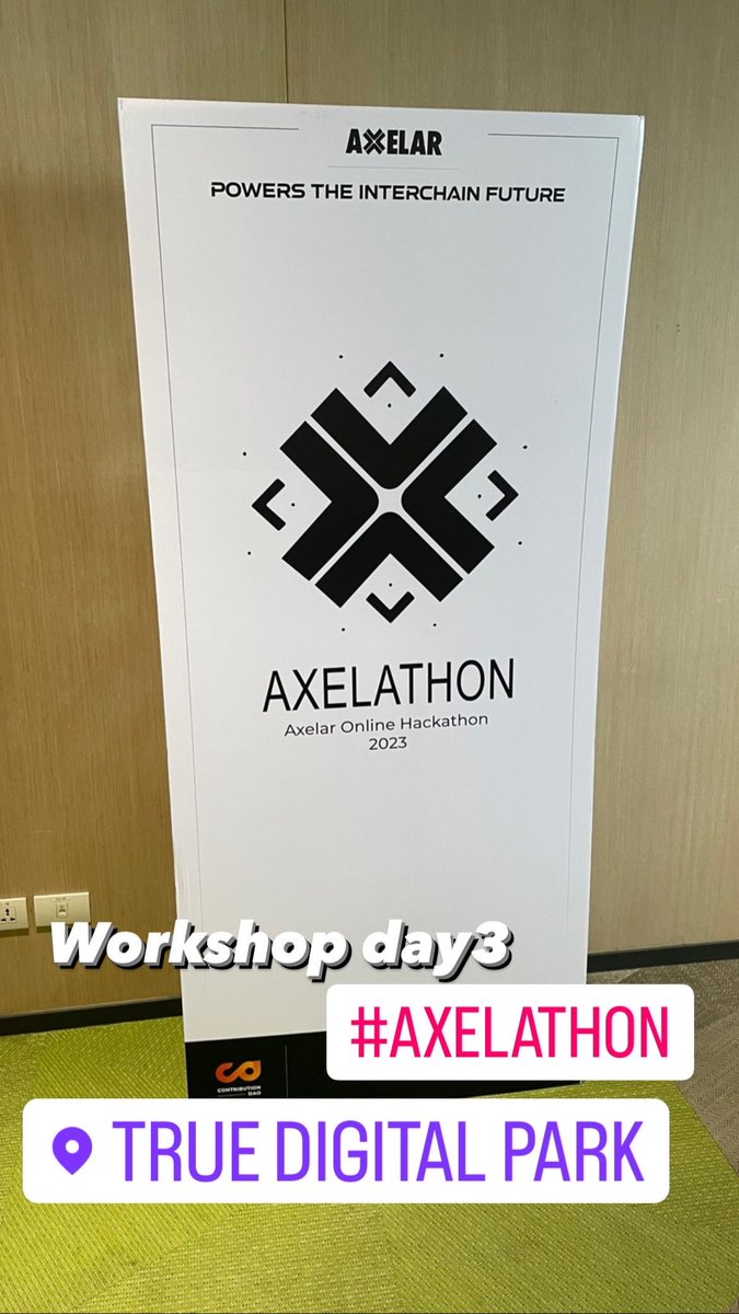 #axelathon last day of workshop
