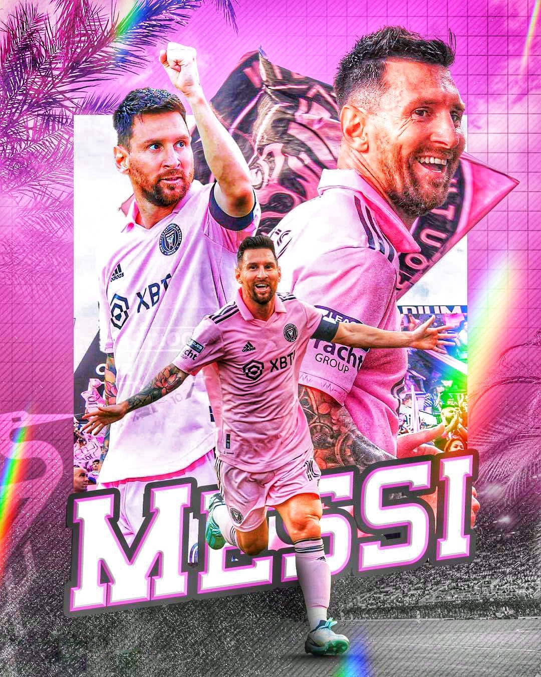 Inter Miami CF Leo Messi Flag 3X5 Ft The Herons Mls Fans Stadium Sign Banner – The Flag Shopp