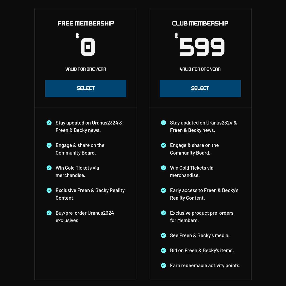 FBLatamUnited's tweet photo. La página de Uranus2324 está ofreciendo 3 diferentes membresías con contenido exclusivo.

https://t.co/vqf7cyFi2M

🎟️ Membresía Gratis
 Membresía Club
Y Membresía Leal 

Todas son válidas por 1 año y tienen diferentes beneficios. 

 #Uranus2324xFreenBecky https://t.co/8UxZhdMapg