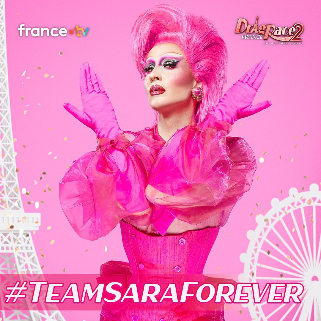 Allanoon77's tweet photo. #TeamSaraForever pour #DragRaceFrance https://t.co/XtOn27SyiI