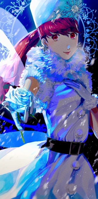#絵を彩度100にすると超派手この2枚がちょー綺麗!! 