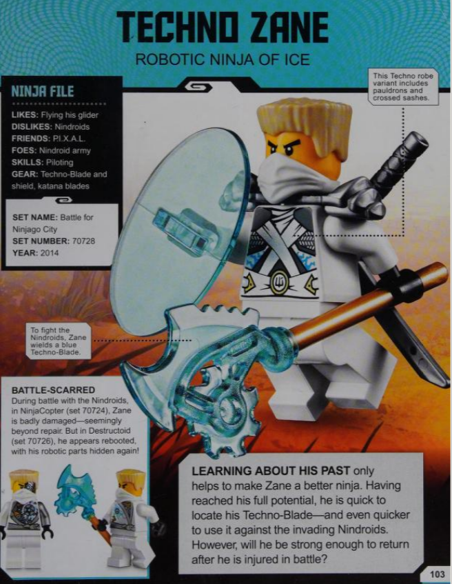 Zane's Techno Blade from Ninjago