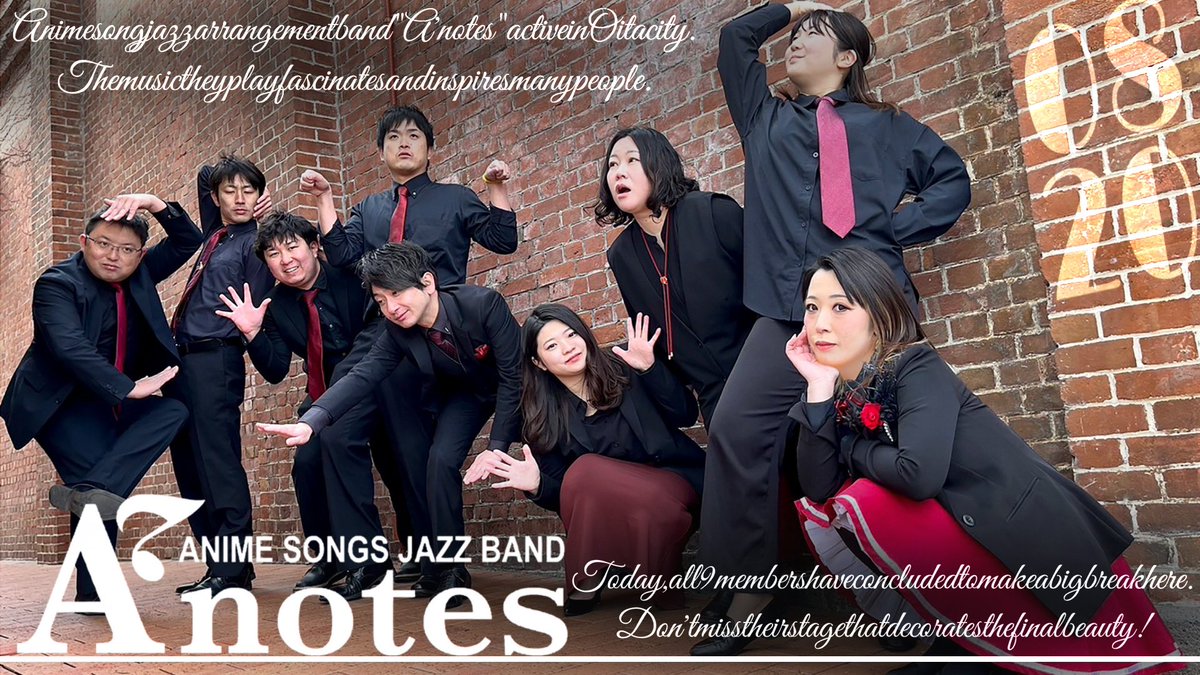 Anotes_anijazz's tweet photo. 本日18時より！ブリックブロックでお待ちしてます😘

#Anotes
#BRICK_BLOCK 
#アニジャズ https://t.co/wWkHeWnV17
