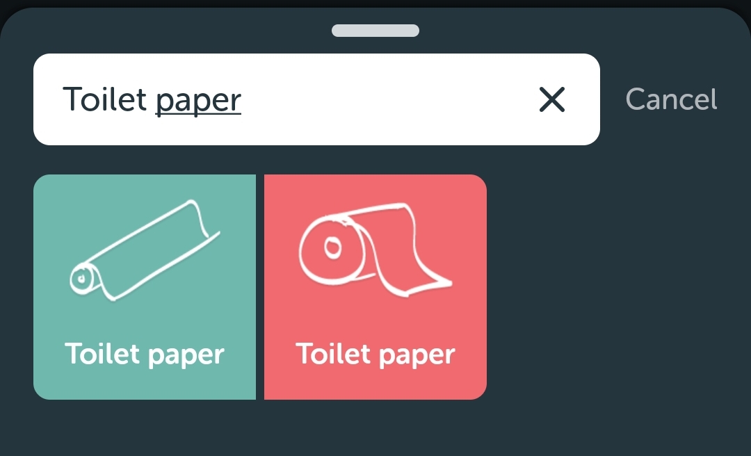 dreaming about extra long toilet paper...