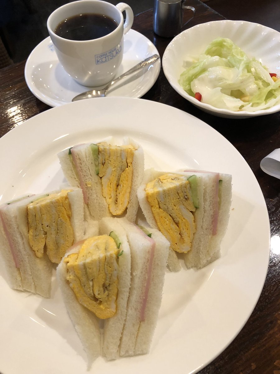 3776Ami's tweet photo. #ぱにくり 観劇後に
上野で美味しい #サンドウィッチ
と出会う🥰
昔ながら喫茶店☕️って感じのお店
ふわふわ玉子焼きのサンド“ウィ”ッチ…次の現場への腹ごしらえ完了
#85飯
#澤田奏音
#LineCubeShibuya
#ラスト820
Ai Kawashima 20th Anniversary~820〜 https://t.co/PwVdRlOhRz