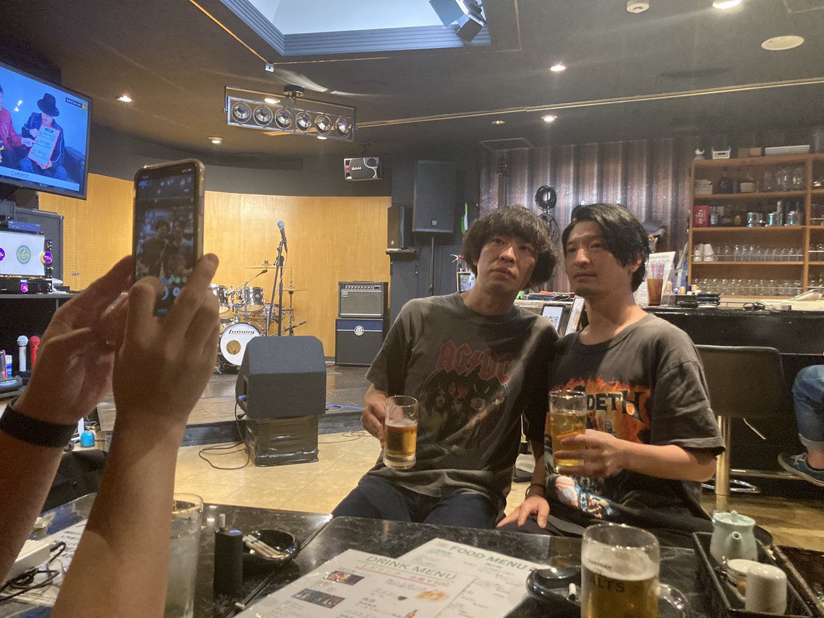 anemosyuto's tweet photo. メガデスとAC/DC https://t.co/SnLU7N57IY