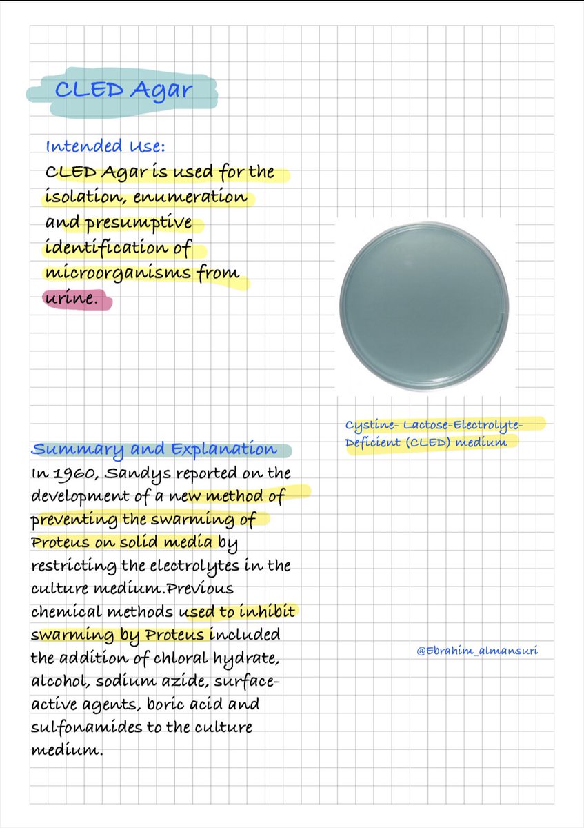 ebrahim_al888's tweet image. #CLED #Agar
#media #culture #microbiology