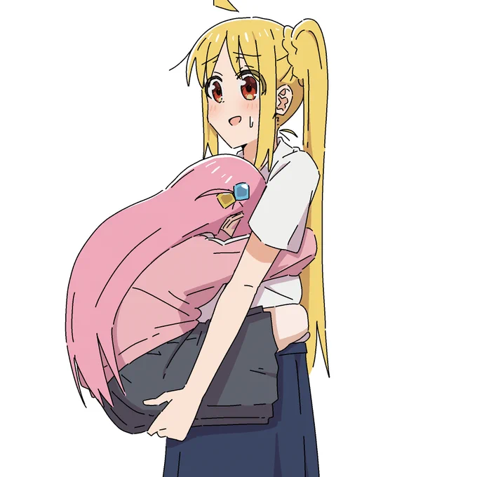 #ぼっち・ざ・ろっく ぼ虹 大きい赤ちゃん