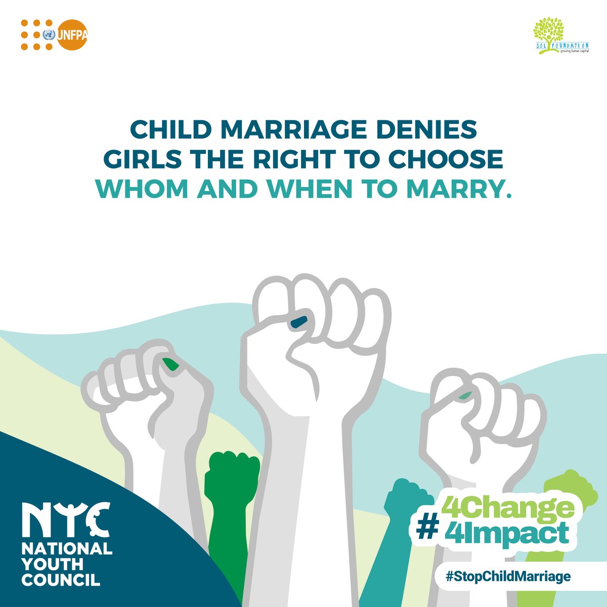 solforgpk's tweet photo. Choosing one's partner is a major decision, one that should be made freely and without fear or coercion.

#StopChildMarriage #4Change4Impact

@unfpapakistan @pmsyouthprogram @joshuavd @LaraibAna @Aneesa_daud @moizshaukatsays @iamnabilaabbas https://t.co/PnKMQoOR5Z