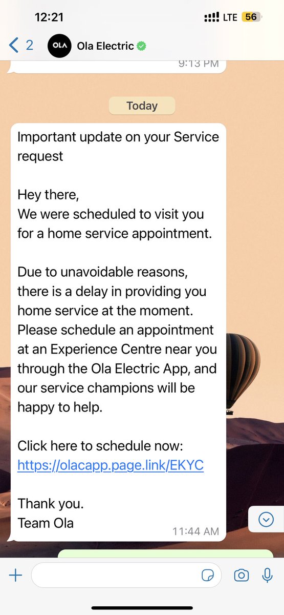PankulAggarwal's tweet photo. Been trying to get my @OlaElectric  s1pro to get repair done but have exhausted trying though their glitchy app and very bad user experience
@bhash @ola_supports https://t.co/yFE9G2EScp