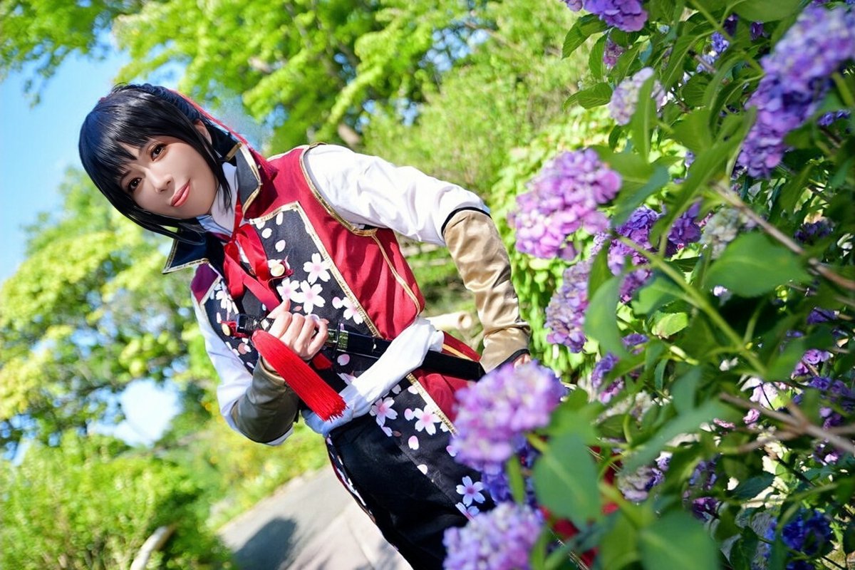 ⚠cosplay 薄 桜 鬼🌸 雪村 千鶴 洋装 📸：ユキカゼさん@NAVY_ICHIHO