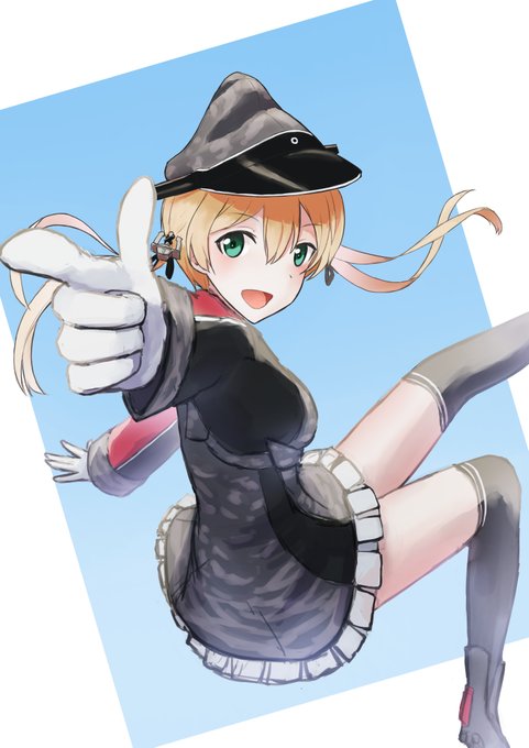 同人手描きイラスト ◆ 艦隊これくしょん ◆ プリンツ・オイゲン ◆ 艦これ  同人手描きイラスト ◇ 艦隊これくしょん ◇ プリンツ・オイゲン ◇ 艦