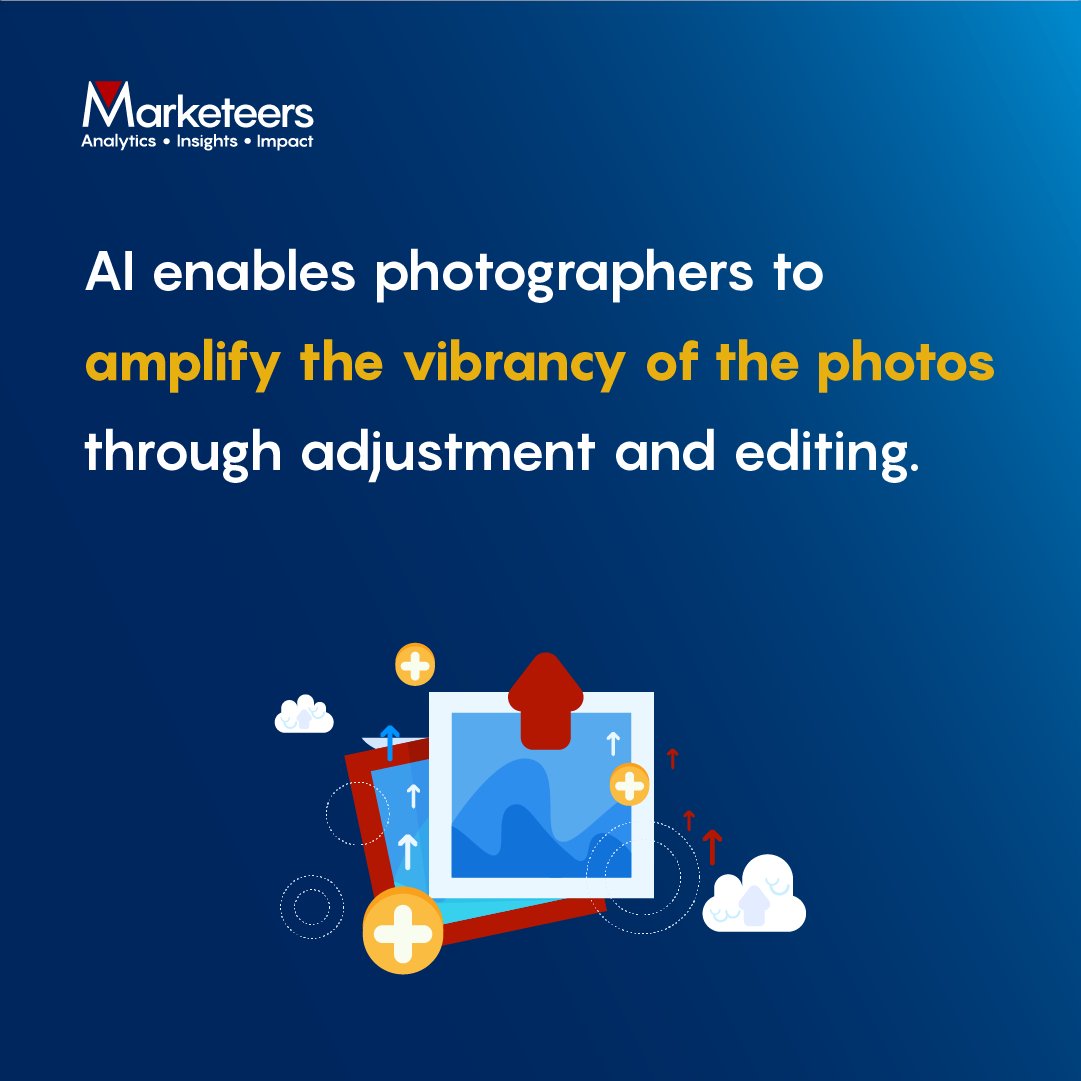 Marketeers_ai's tweet image. Just like it does in every other industry, #AI is providing photographers with new tools to revolutionize the way they capture our world.

#WorldPhotographyDay #AIForTheFuture