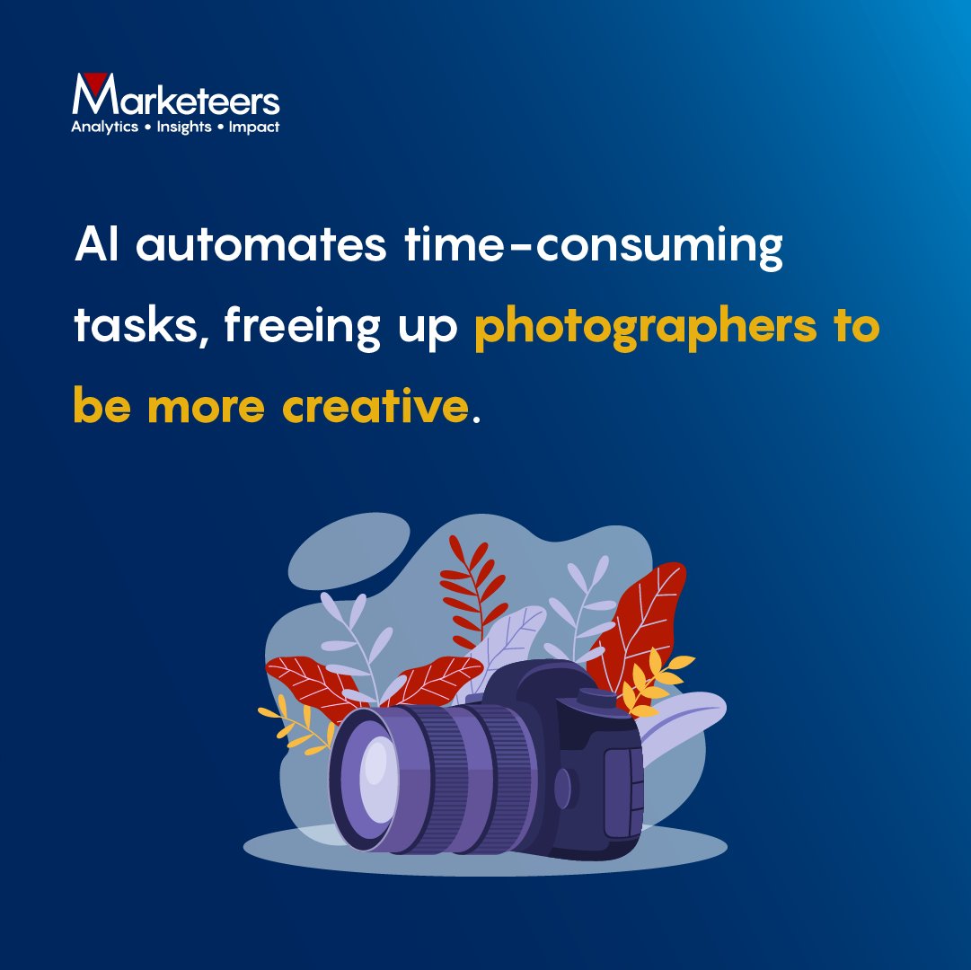 Marketeers_ai's tweet image. #WorldPhotographyDay #AIForTheFuture  #Automation #Creativity