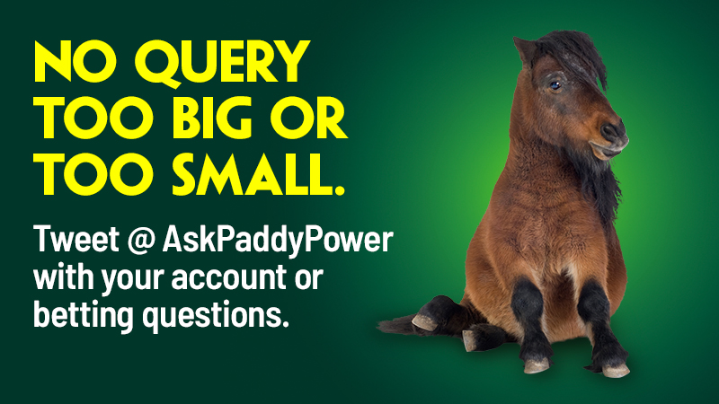 Ask Paddy Power tweet media