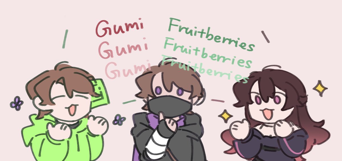 why they are so cute
#fruitberriesfanart #illuminafanart #gumiart