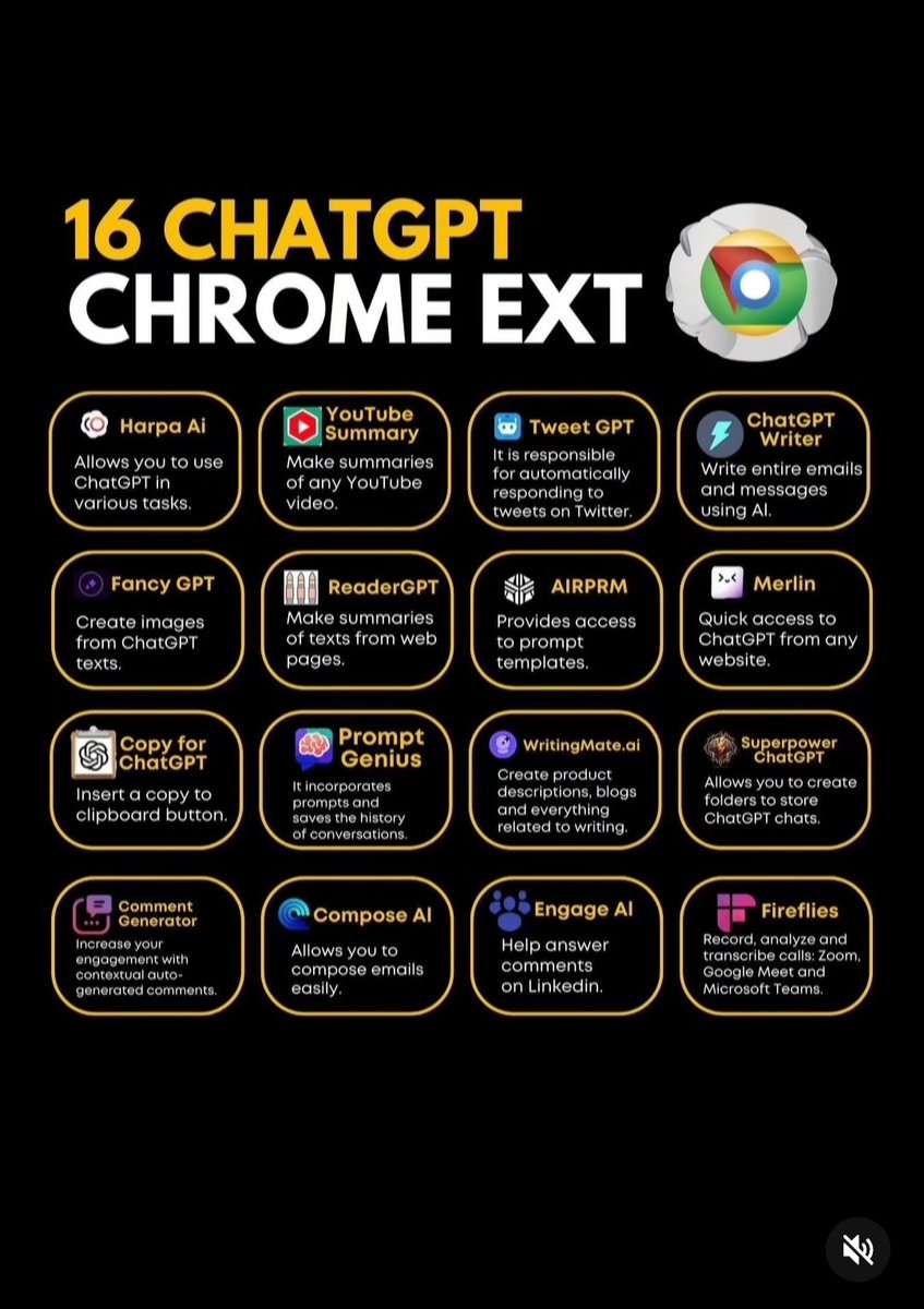 ingliguori's tweet photo. 🔧 Enhance your chatbot experience with ChatGPT Chrome extensions! 💬 Unlock new possibilities for smarter interactions. #ChatGPT #ChromeExtensions #AI #genai #generativeai
via @ingliguori https://t.co/I3xf7SmvSc