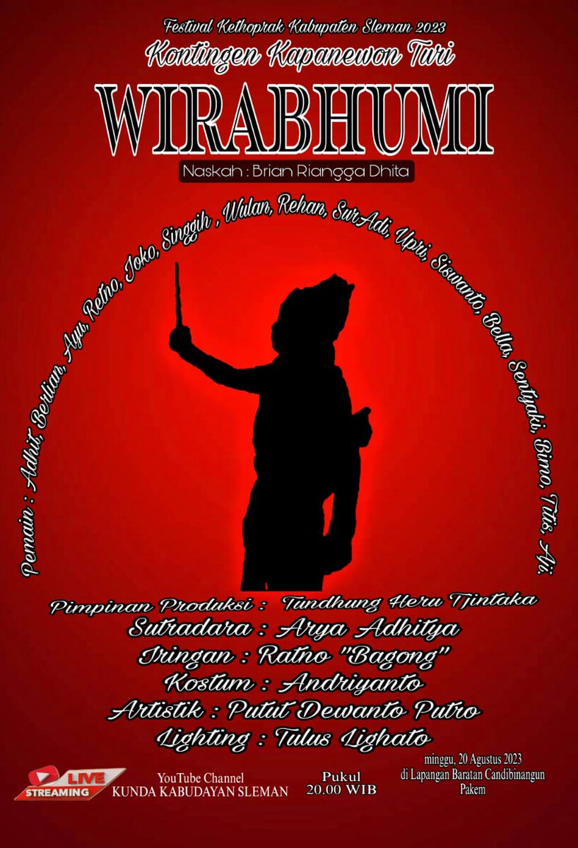 <a href="/DisbudSleman/">Dinas Kebudayaan (Kundha Kabudayan) Sleman</a> <a href="/merapi_uncover/">Merapi Uncover</a> <a href="/IniSleman/">IG : @ini.sleman</a> <a href="/IniPakem/">IG: @inipakem | Unofficial</a> <a href="/ini_cangkringan/">IG: inicangkringan</a> <a href="/kabarsleman/">Pemkab Sleman</a> <a href="/Upil_Jaran2/">𝖀𝖕𝖎𝖑 𝖏𝖆𝖗𝖆𝖓</a> <a href="/merapi_uncover/">Merapi Uncover</a> <a href="/IniSleman/">IG : @ini.sleman</a> <a href="/ini_turi/">Info Turi</a> <a href="/PolisiSekTuri/">Polsek Turi</a> Bismillah paringi lancar ,Amin !

#kethoprak #kethoprakTuriBudaya #sleman