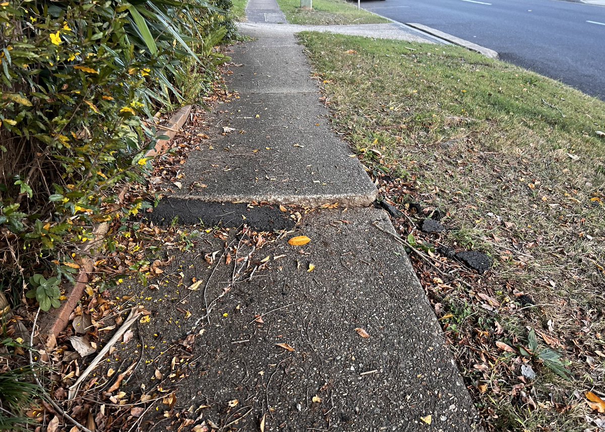 UnwalkableBris1's tweet photo. @MsFridayology Check out the lip on this lovely #footpathsofBrisbane https://t.co/uMqgMTjhDz