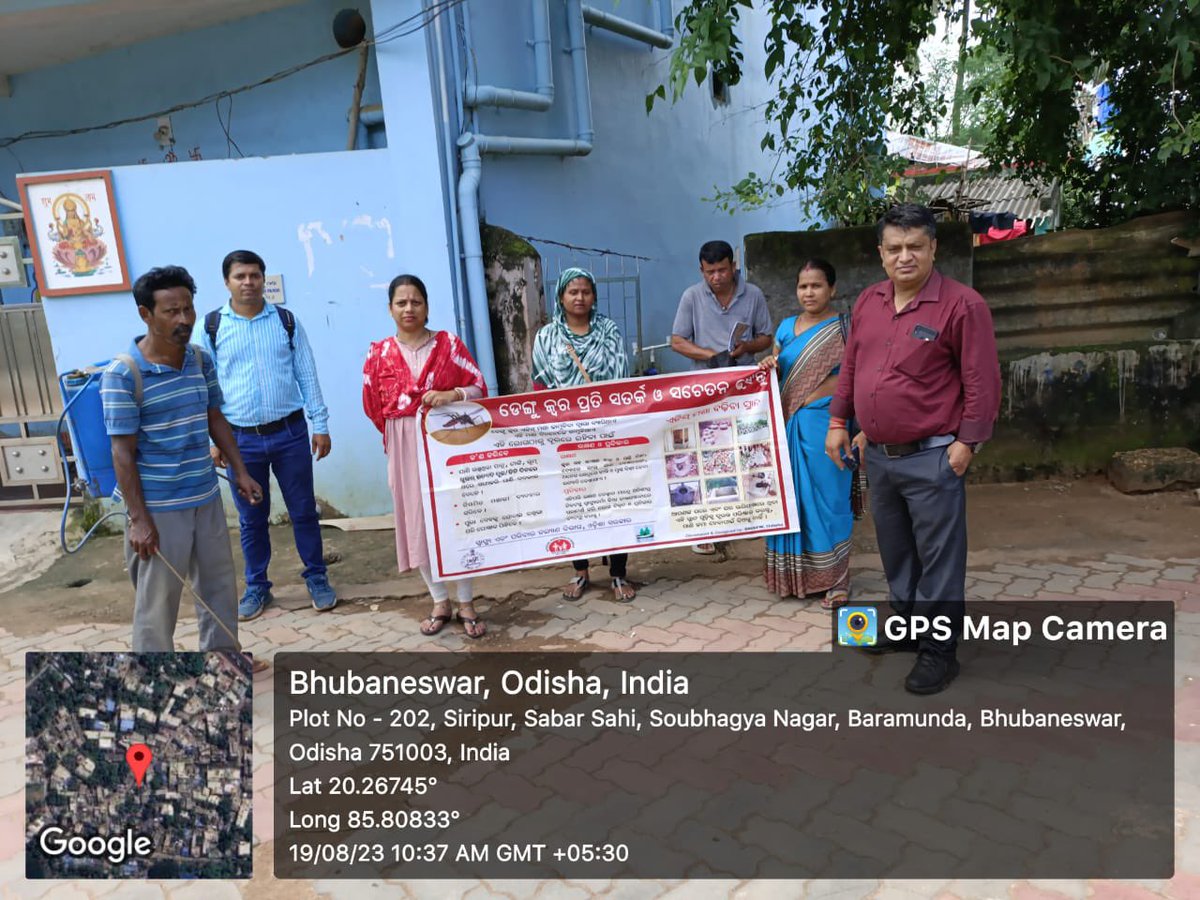 BSCL_BBSR's tweet photo. Dengue awareness drives are ongoing in various parts of the city, with a strong focus on source reduction. Let's unite to eliminate breeding grounds and protect our community from this preventable disease.
#DenguePrevention #SourceReduction #CommunityHealth https://t.co/ke7KoRoH0Q