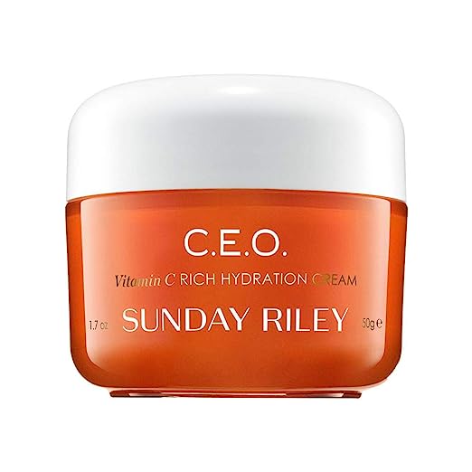Experience ultimate hydration with Sunday Riley C.E.O. Vitamin C Rich Hydration Cream! 🍊💧 A face moisturizer that's packed with vitamin C for radiant skin. #SundayRiley #VitaminCHydration

amzn.to/3E6U0Pz