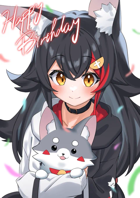 お誕生日おめでとうございます!! #みおーん絵 