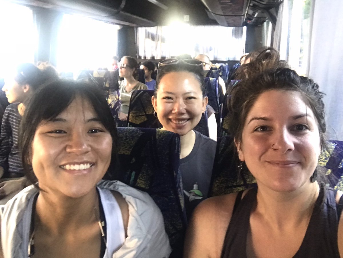 EmmMarchand's tweet photo. Wrapping up an incredible time at #Behaviour2023 ✨. Embarking on a much-deserved adventure to the picturesque Teutoburg Forest/Externsteine 🏞🌳 with the great  company of @AnneJuLaberge and @pkmon! https://t.co/lW8Sb9ZHVX