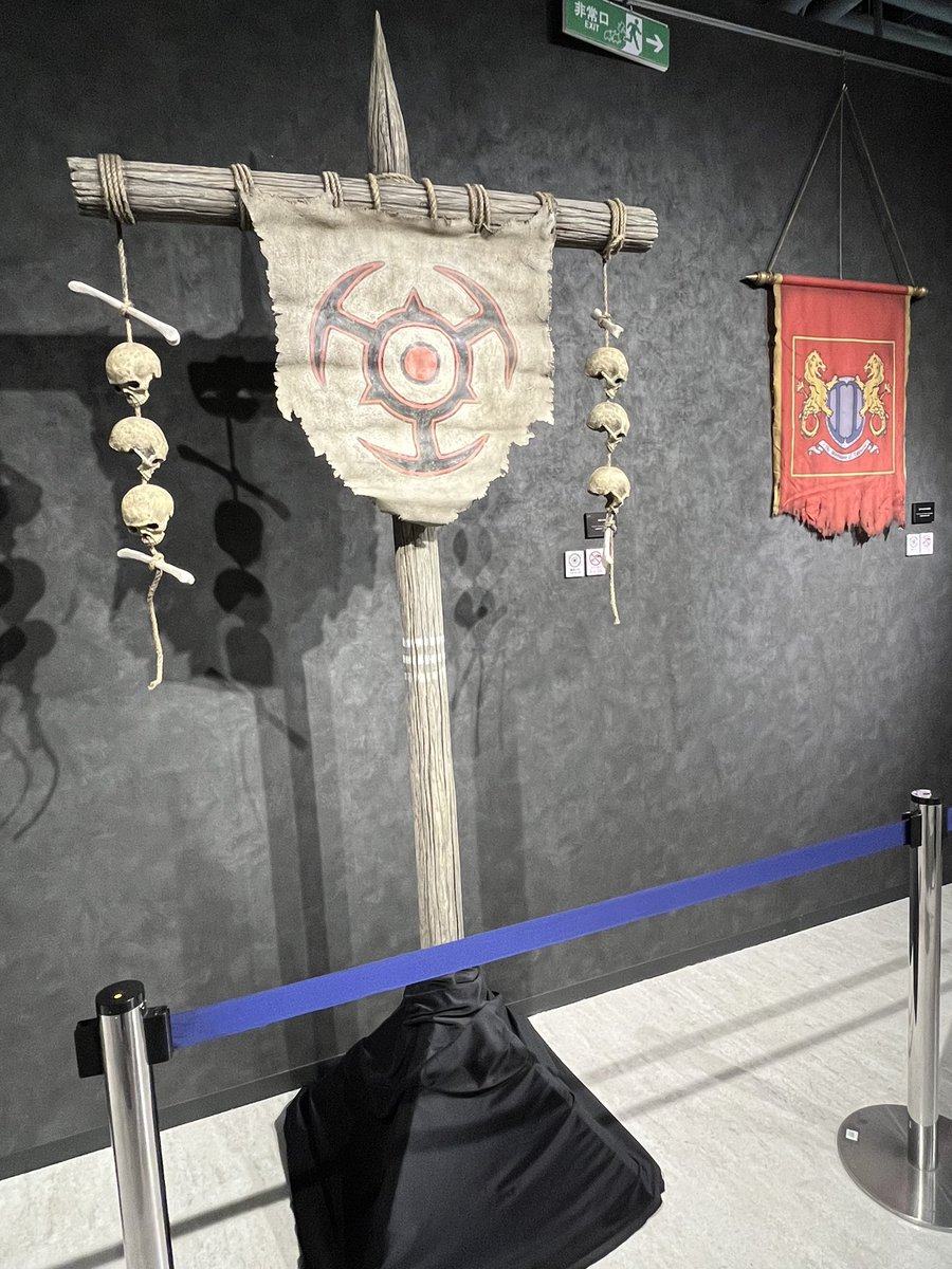 puruyu's tweet photo. 用事ついでに当日券で突撃してきた！
獣人支配だったYO！
 #FF11展 https://t.co/hdtfIf6sEY