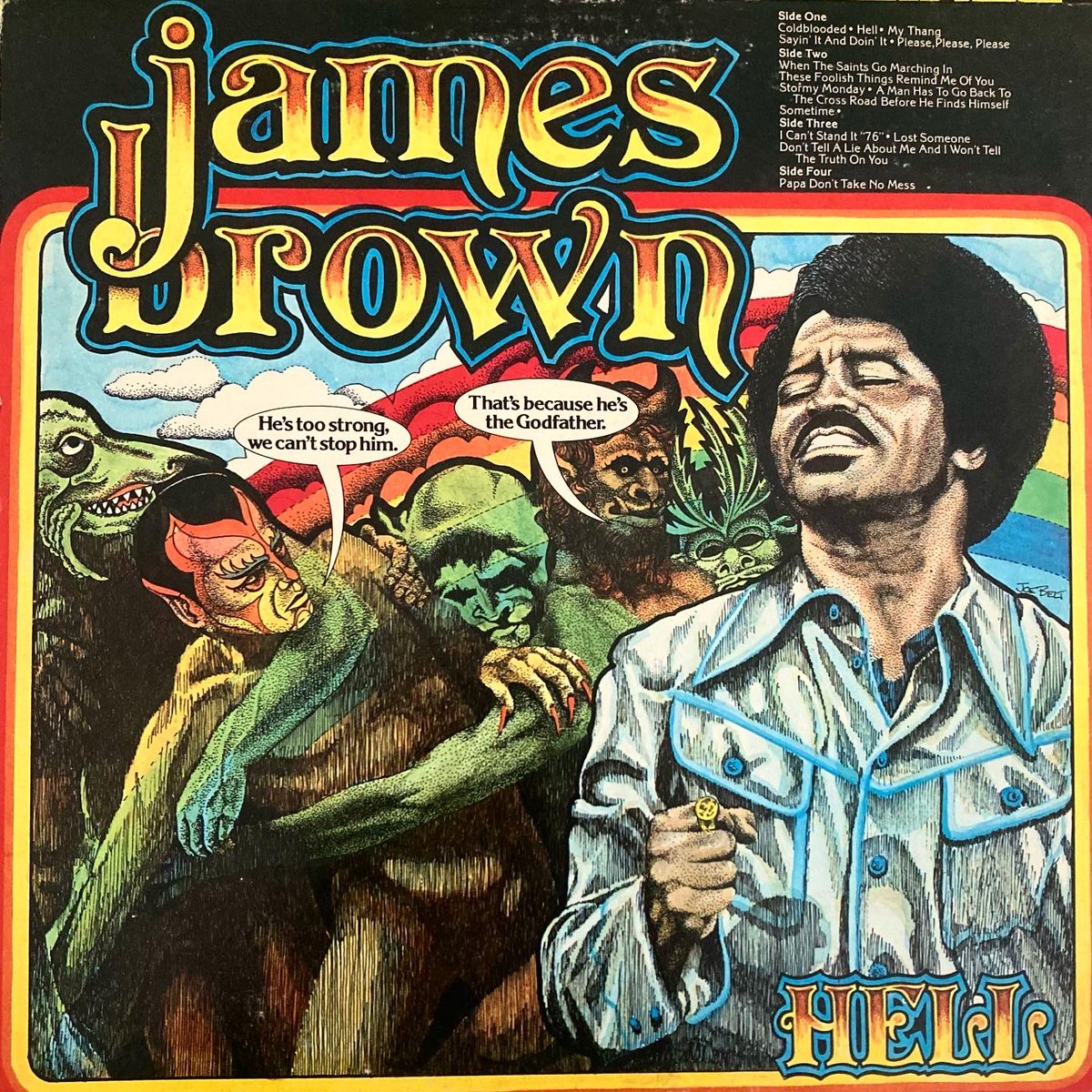 Sunday… with The Minister Of New New Super Heavy Funk… #jamesbrown #hell #funk #soul #gongs #blackcoffee #vinylcommunity #tophaul #thegodfather #always