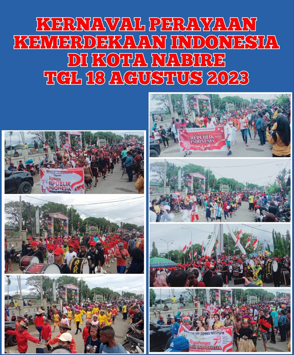 KagoyaSilas's tweet photo. Ada karnaval di kab. Nabire ibu kota prov. Papua Tengah tgl 18/8/2023.
Ini jarang ada tau keramaian seperti ini untuk perayaan kemerdekaan ๐ฎ๐ฉ
STOP KARNAVAL
#Bushmaster
#OPM
#TPNPB
#MSG
#WP4MSG
#PapuanLivesMatter
#Australia
@MsgSecretariat @BennyWenda @opm_tpnpb @HevalZenar https://t.co/P4zYPbJsRe