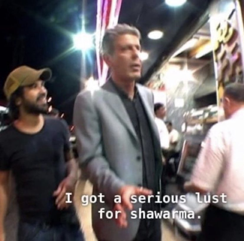 alrawiyamag's tweet photo. Anthony Bourdain is us all day, every day https://t.co/MhUbhckXFl