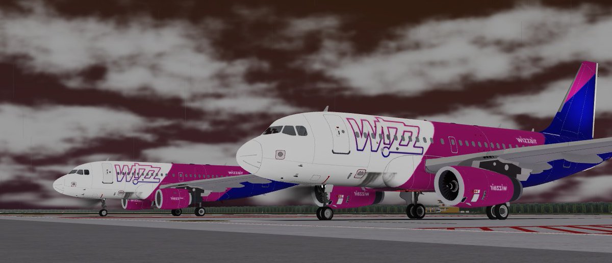 wizzairvirtual's tweet photo. Our new delivery from @Airbus arrived featuring the A318-100 in both the IAE Engine and CFM Engine, we are glad to have these join our fleet! https://t.co/gquEXtPVMO