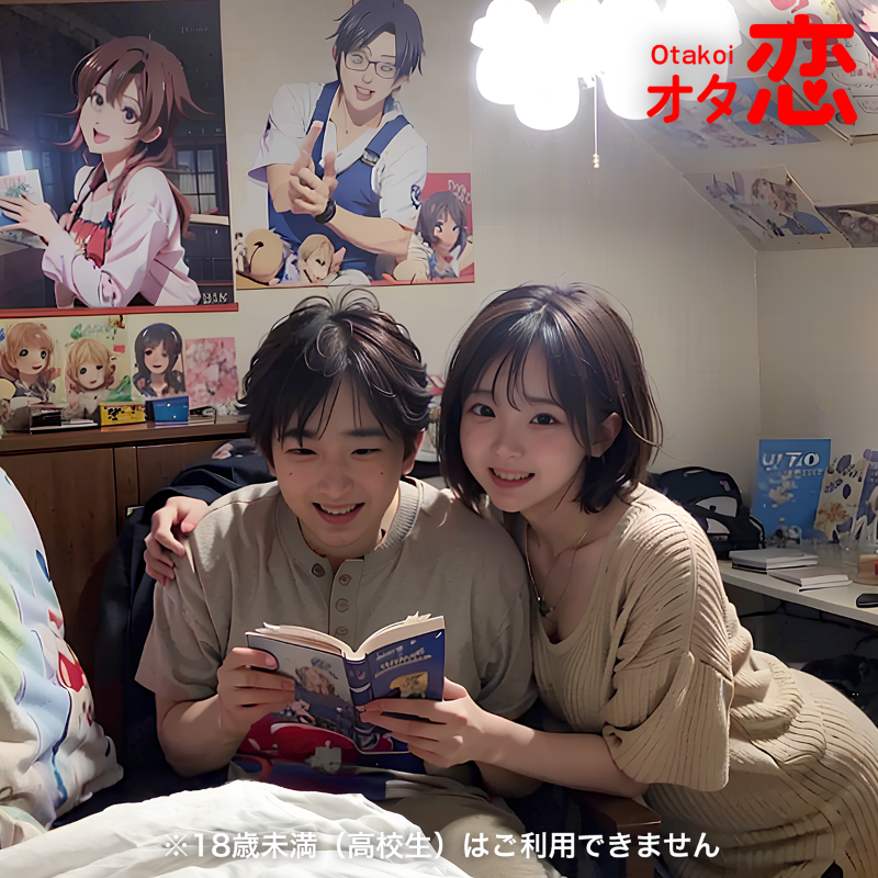 otakoi_jp's tweet photo. はじめてのマッチングアプリは、オタ恋。
