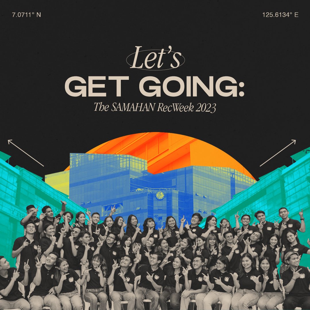 addusamahan's tweet photo. Ateneans, let us walk together towards catching abundant opportunities and serving for the greater good #AtTheGetGo↗️

This is #LetsGetGoing: The SAMAHAN Recruitment Week 2023! 🏃🏼

Our first step begins tomorrow. https://t.co/j7HVqyTWth