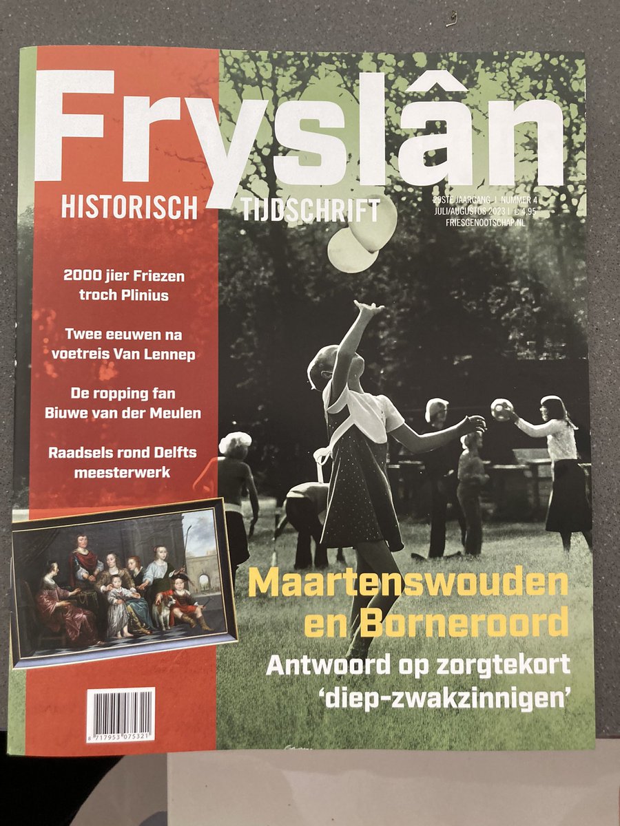 Wat moai om by weromkomst fan fakânsje myn artikel oer Plinius de Aldere (23-79 n. Kr.), dy’t as earste oer de Friezen skreau, sa kreas ôfprinte te sjen yn de nijste <a href="/HTFryslan/">HTFryslan</a>.