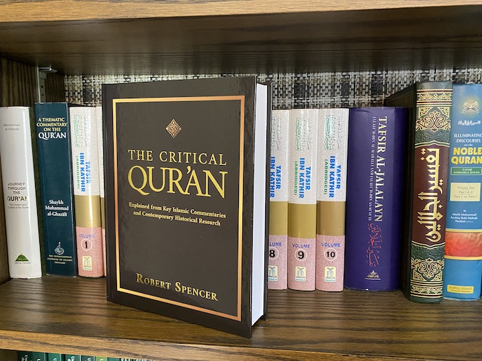 jihadwatchRS's tweet photo. “The ever-courageous Robert Spencer presents a non-apologetic translation of the Qur’an, stripped of misleading interpretation. This book removes the veil of deceit. This masterpiece should motivate us all to always boldly choose freedom.” —Geert Wilders https://t.co/WxM3OrIxoY https://t.co/TFCKmzxGvI