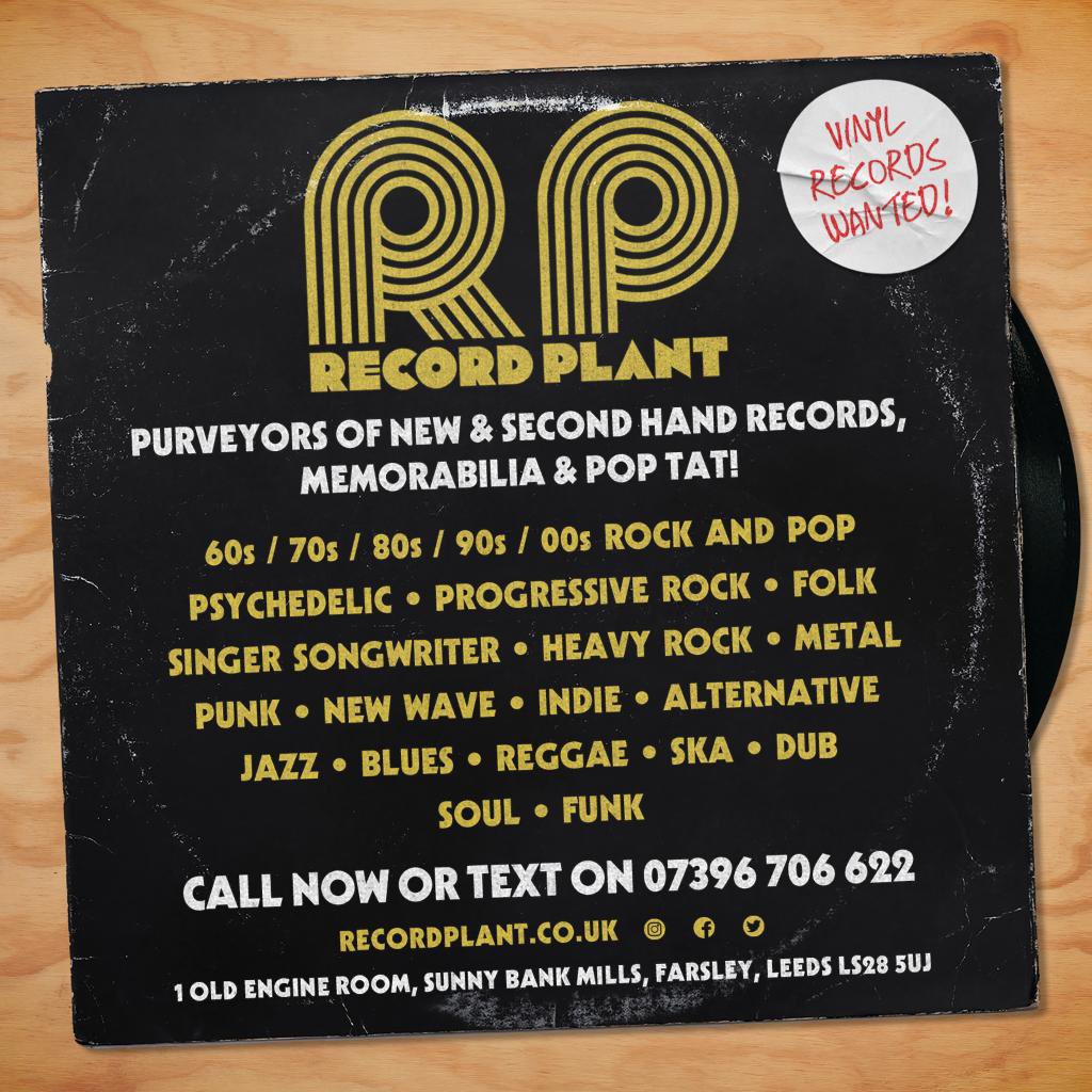 colgriff's tweet photo. Record Shop, Farsley, Everyone! 
• Opening October 2023
• Website coming soon
• Buying vinyl now; contact us.
-
#recordshop #farsley #leeds #vinyl #recordcollector #lp #33rpm #45rpm #webuyvinyl #recordshopleeds https://t.co/JTGTPWuul6