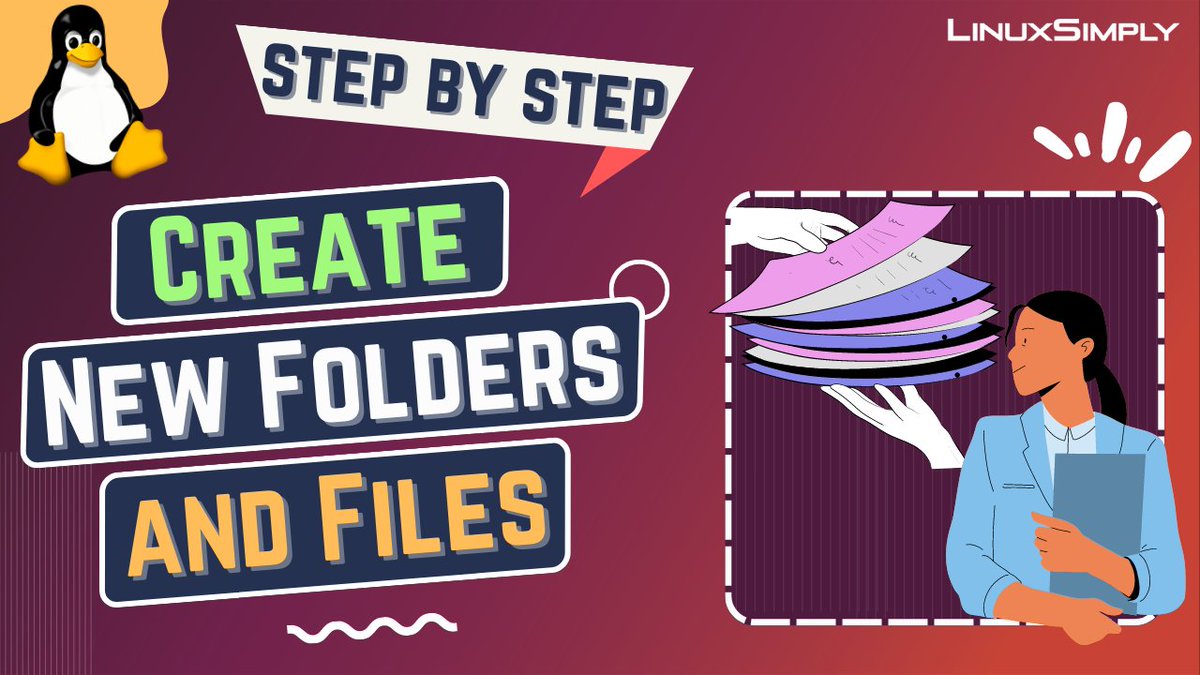 LinuxSimply's tweet image. 📁 Elevate your Linux skills! Explore the fundamental commands 'touch' and 'mkdir' for creating files and folders. Enhance your system organization with ease.
YT Link: youtu.be/CZtsLlp_DcI
#LinuxTutorial #FileManagement #FolderCreation #Linux #Ubuntu #linuxsimply