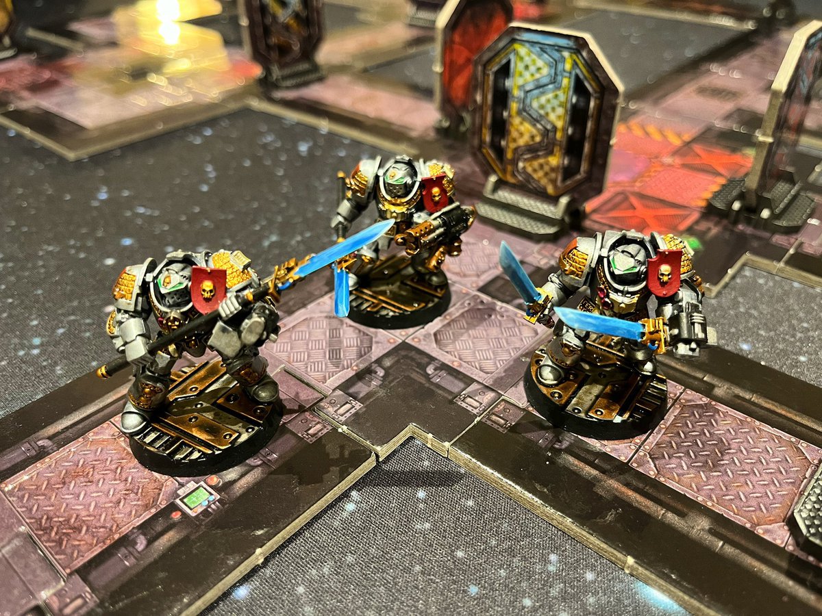 tomjmegan's tweet photo. It’s #SpaceHulkSunday!
“I am the hammer, I am the right hand of the Emperor, the instrument of His will, the gauntlet about His fist, the tip of His spear, the edge of His sword!"
~ Grey Knight battle prayer
#SpaceHulk #DaemonHulk #WH40K #Warhammer #WarhammerCommunity https://t.co/OpctIFcZPS