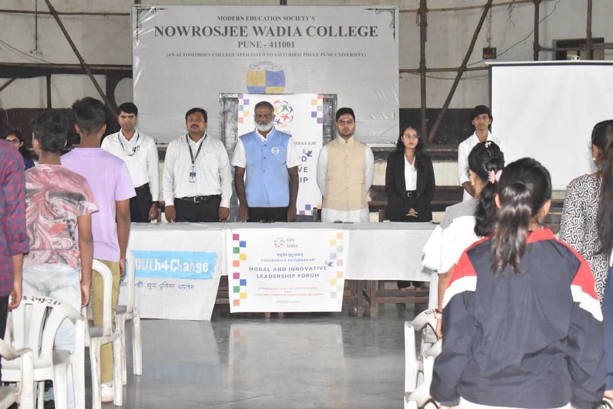 On the occasion of INTERNATIONAL YOUTH DAY, we celebrated it by inviting youths from different colleges and with GLOBAL PEACE FOUNDATION India.
#gpfindia #cyda #youth4change #YouthForum #peace #InternationalYouthDay #LeadersForChange  #peacebuilding #Pune