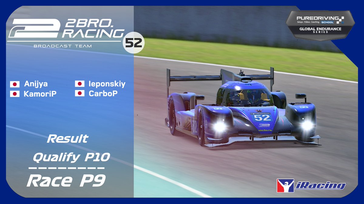 イェス！ #2BRORACING