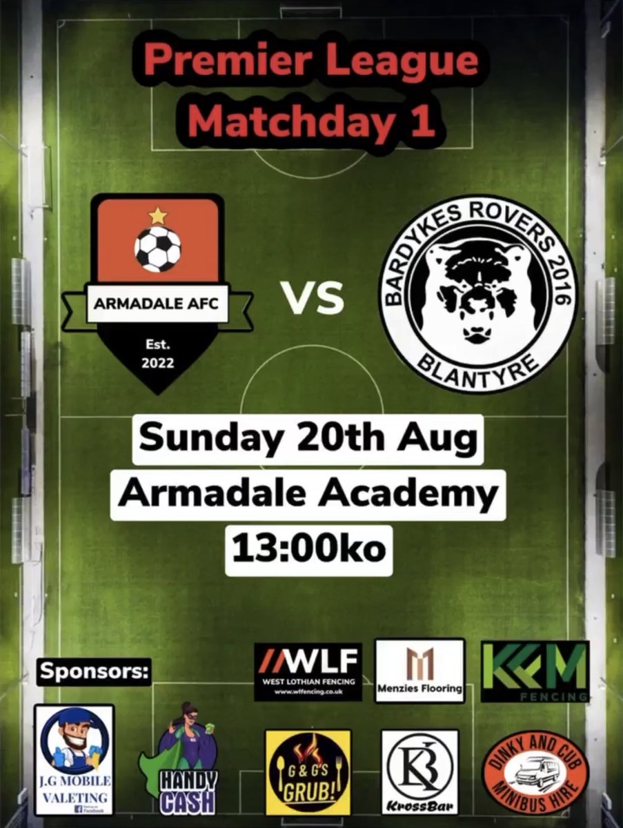 First league game of the new season for the boys today! We look to press on from last weeks win and get 3 points on the table⚽️⚽️