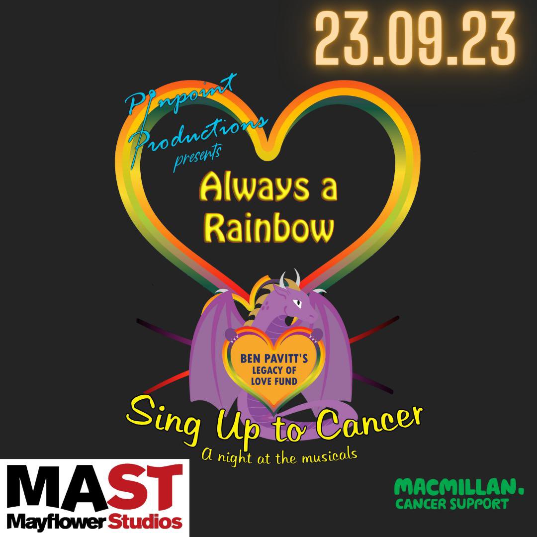 Our inspiration.
Remembering, celebrating Ben, Nigel with truly great music.
<a href="/PinpointProd/">PinpointProductions</a> <a href="/MASTStudios/">Mayflower Studios</a> 23.9.23
In support of @CCLG_UK and <a href="/macmillancancer/">Macmillan Cancer Support</a>