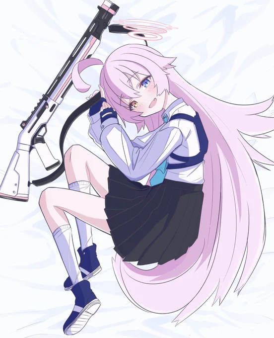 ホシノ 練習 描きなおしたけど、。。。#ブルアカ 